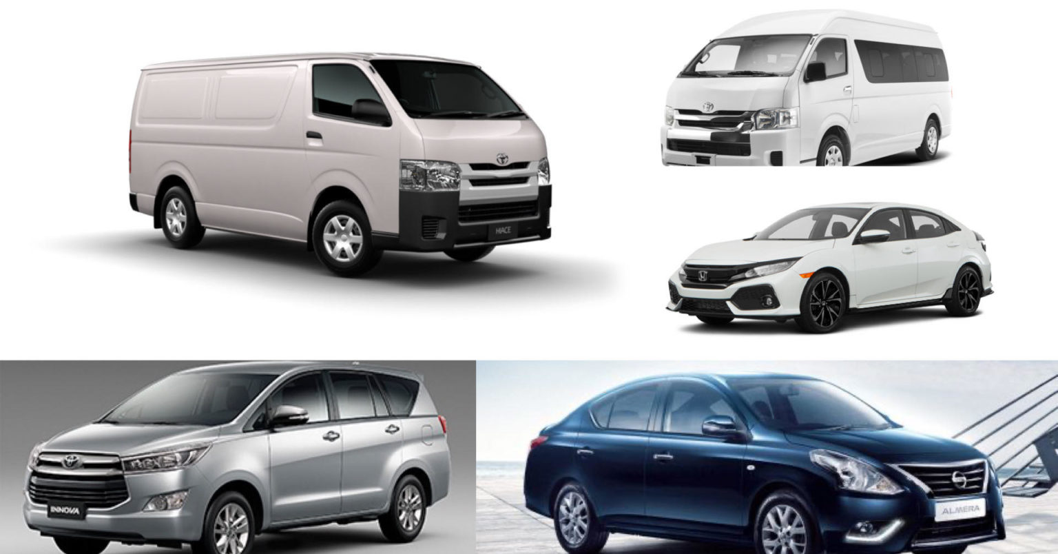 Cebu City Van Rental Van For Hire with Driver and Fuel in Cebu